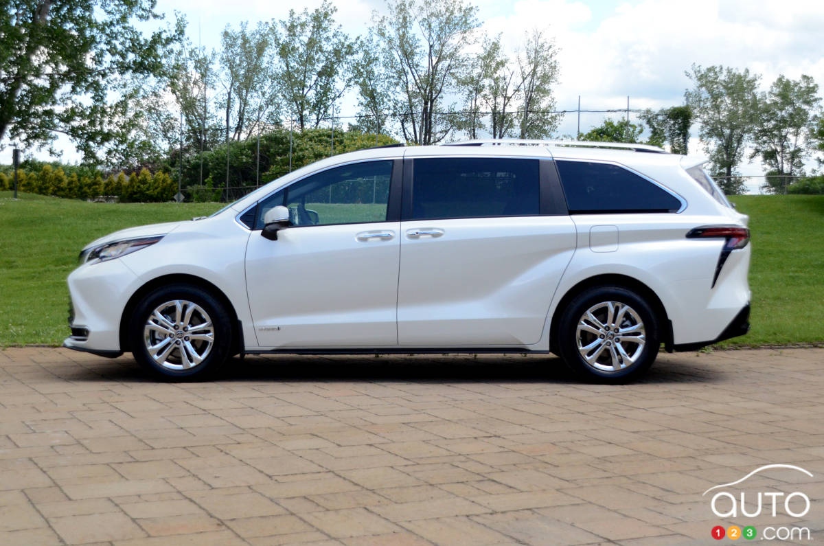 Toyota Sienna 2021, profil